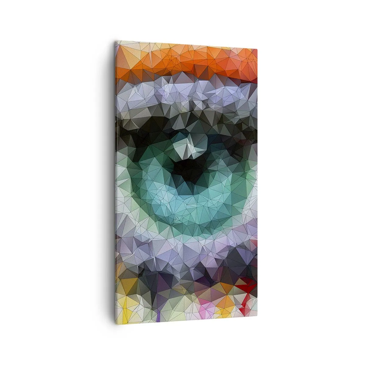 Vászonkép - A szemek kristályos ragyogása - 45x80 cm