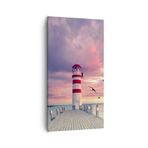 Vászonkép - Ideje a kikötőbe - 55x100 cm