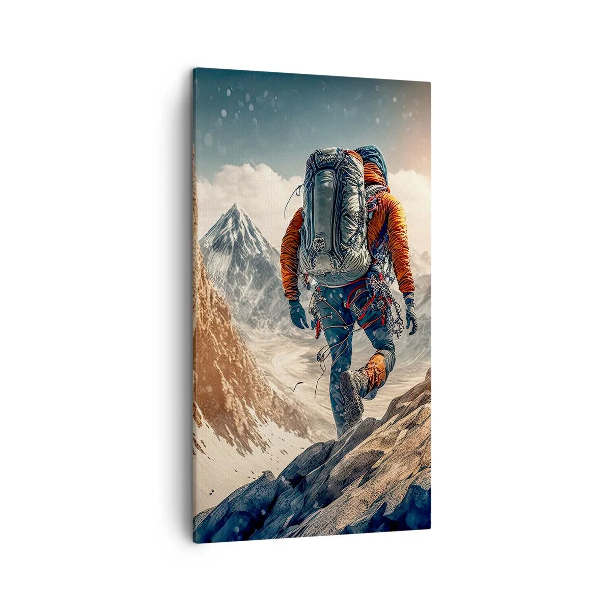 Vászonkép - Magányos harcos - 45x80 cm