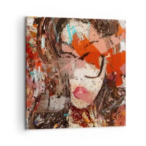 Vászonkép - Senki sem tudja, hogy milyen vagy valójában - 50x50 cm