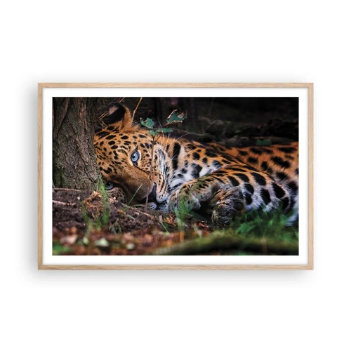 Poszter világos tölgy keretben - Bízz bennem - 91x61 cm