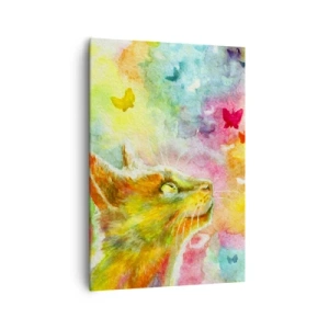 Vászonkép - Baju-baju a macskaparadicsomban - 70x100 cm