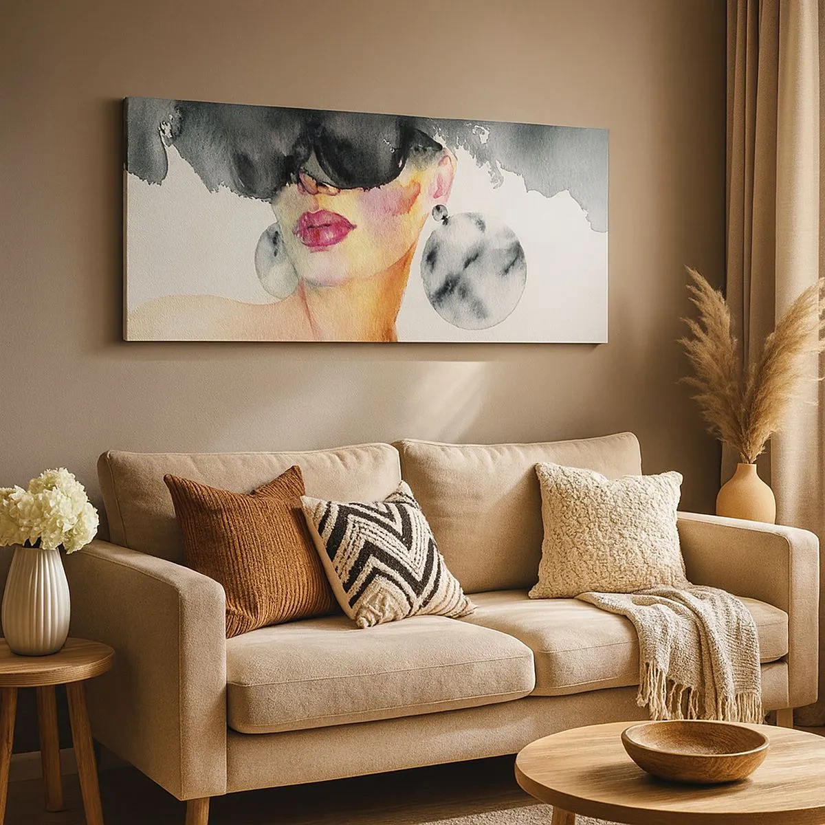 Vászonkép - Az elegancia titka - 100x40 cm