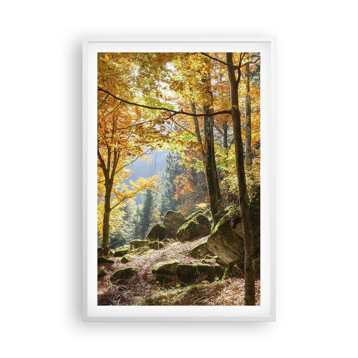 Poszter fekete keretben - Itt az ideje a pihenésnek - 61x91 cm