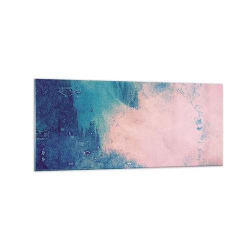 Üveg kép - Kék ölelések - 120x50 cm