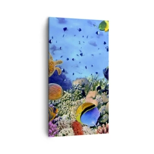 Vászonkép - És mit tudunk az életről... - 45x80 cm
