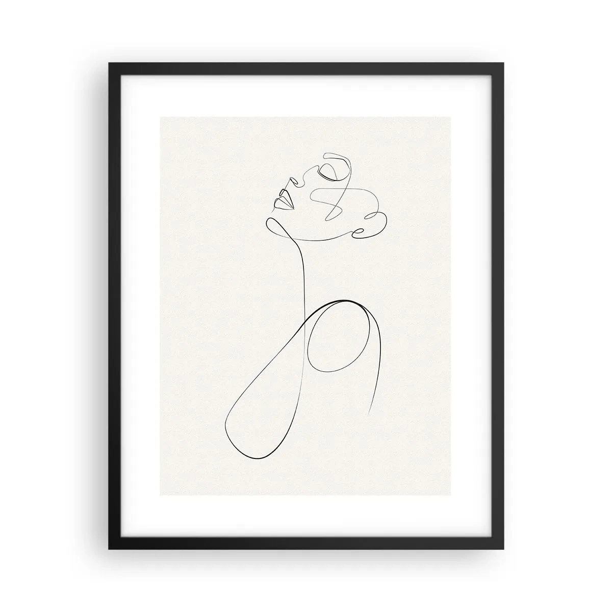 Poszter fehér keretben - Álmokban hurkolt - 40x50 cm