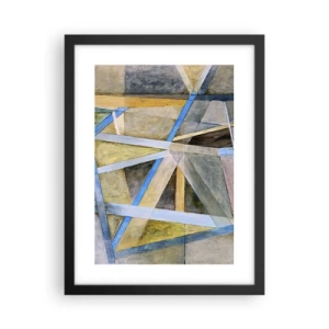 Poszter fehér keretben - Egyenesen vagy átlósan? - 30x40 cm