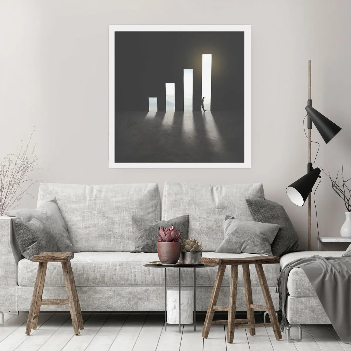 Poszter - Siker - egy benyomás - 60x60 cm