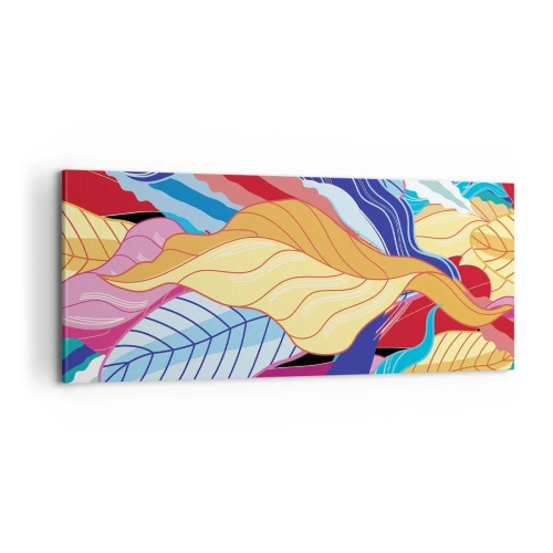 Vászonkép - Színes rendetlenség - 100x40 cm