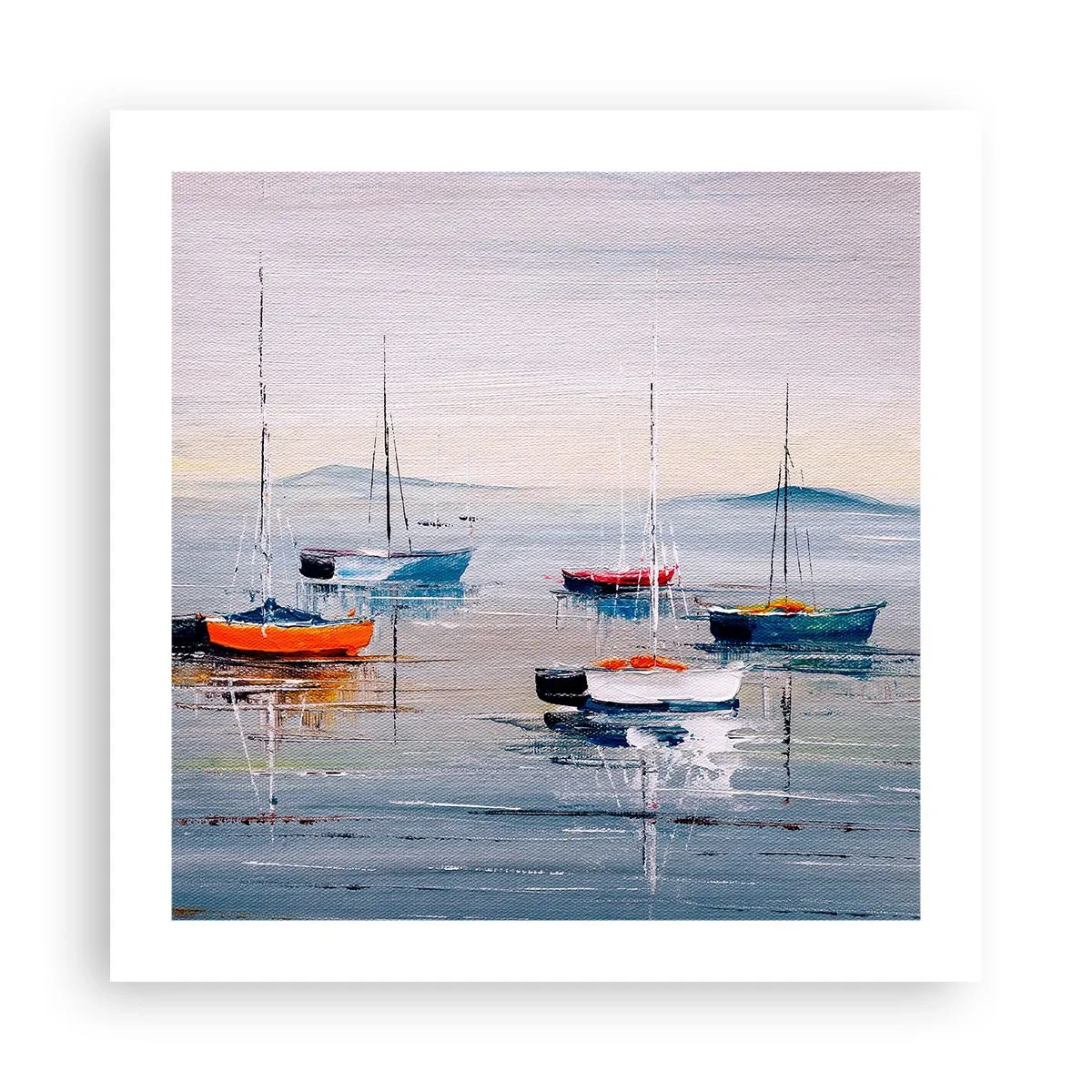 Poszter - Jól megérdemelt pihenés - 50x50 cm