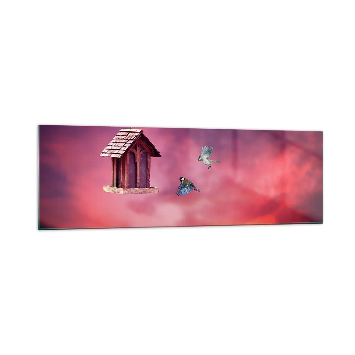 Üveg kép - Meghívás vacsorára - 160x50 cm