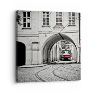 Vászonkép - A város labirintusán keresztül - 30x30 cm