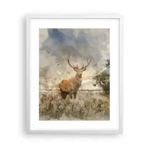 Poszter fekete keretben - Becsület – erő – méltóság - 40x50 cm