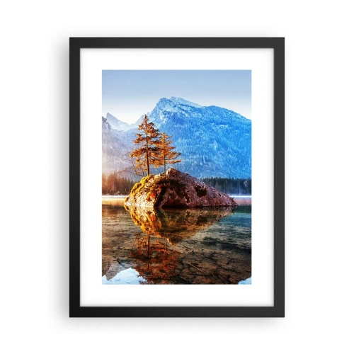 Poszter fehér keretben - A természet új fényben - 30x40 cm