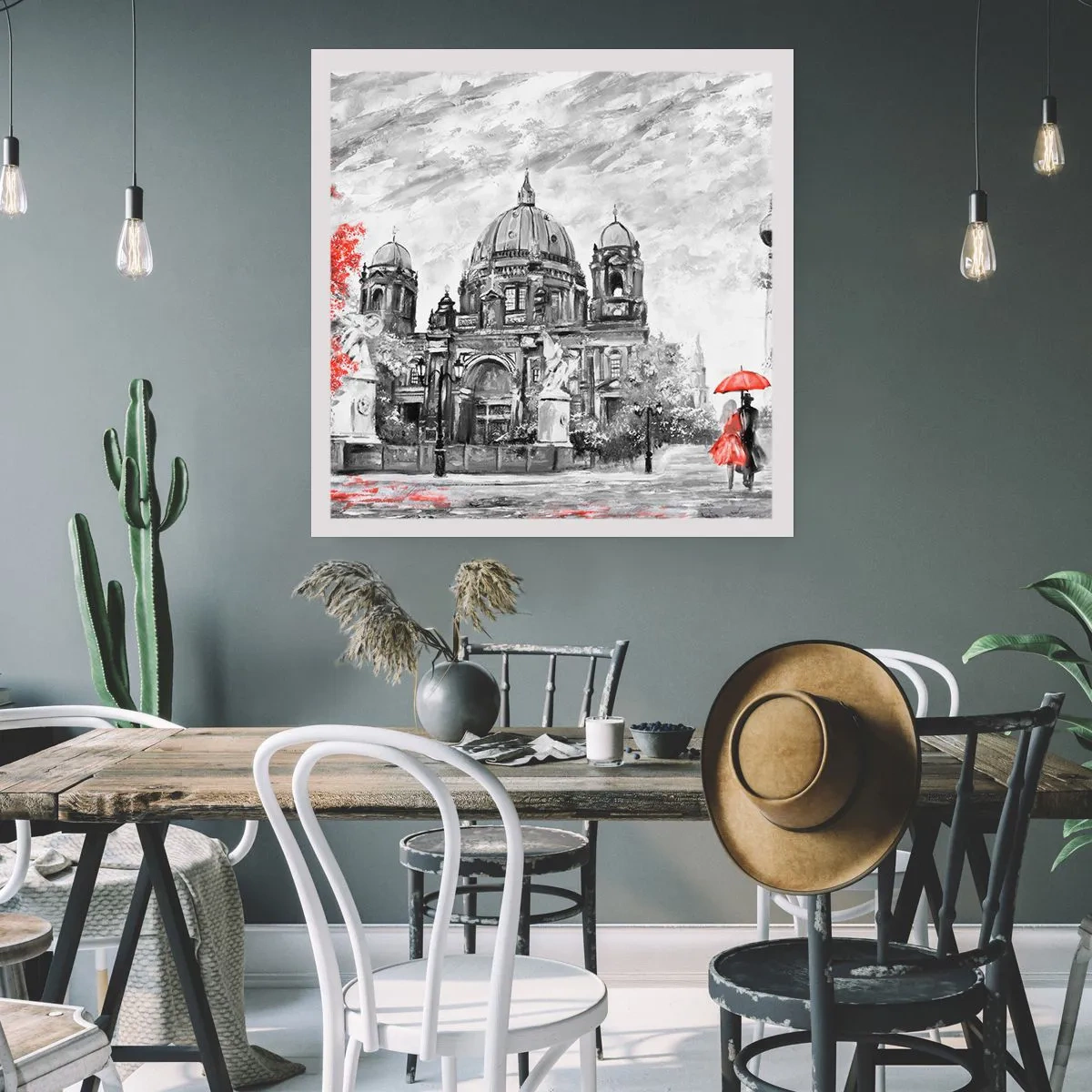 Poszter - Berlini találkozó - 50x50 cm