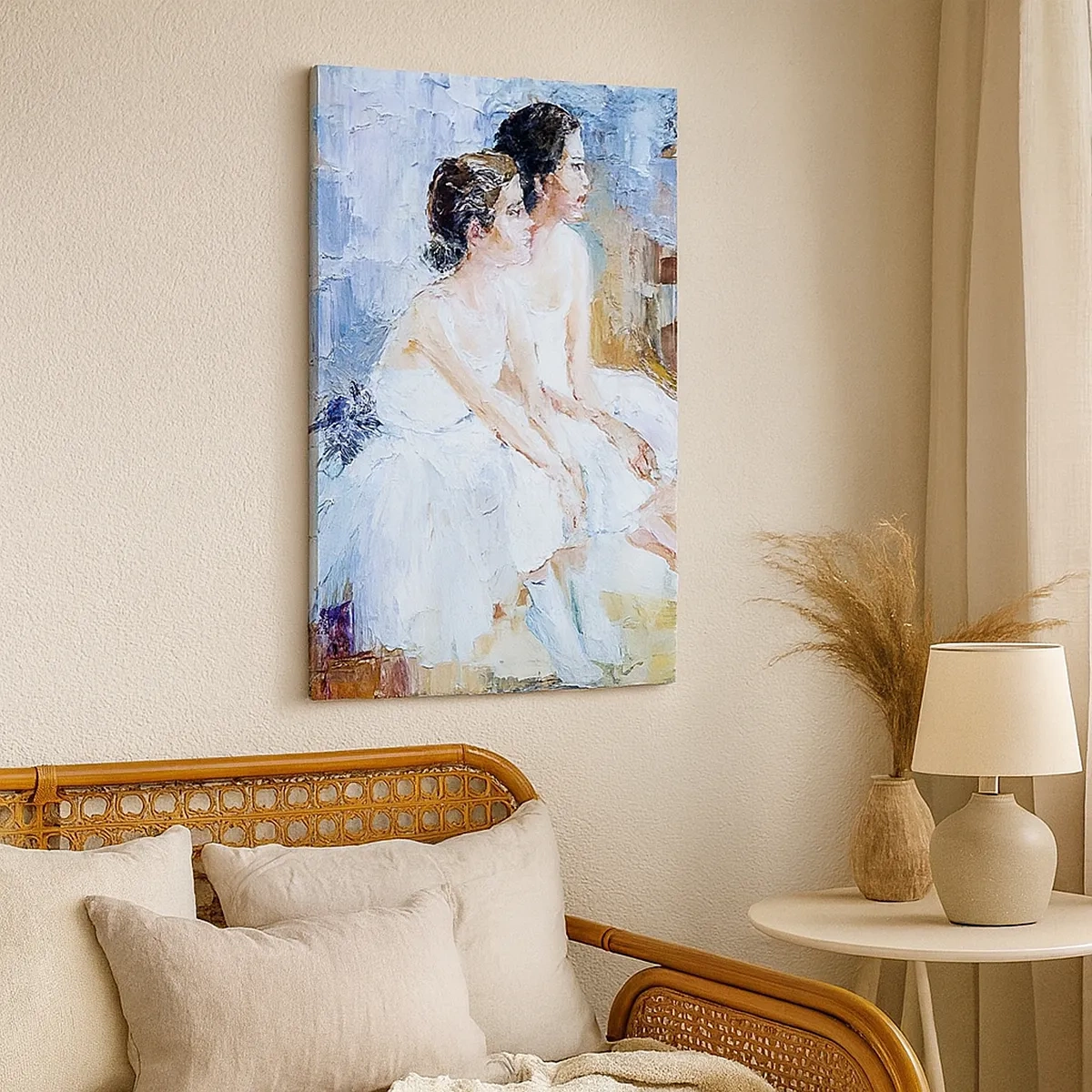 Vászonkép - A fiatal hattyúk pihenése - 50x70 cm