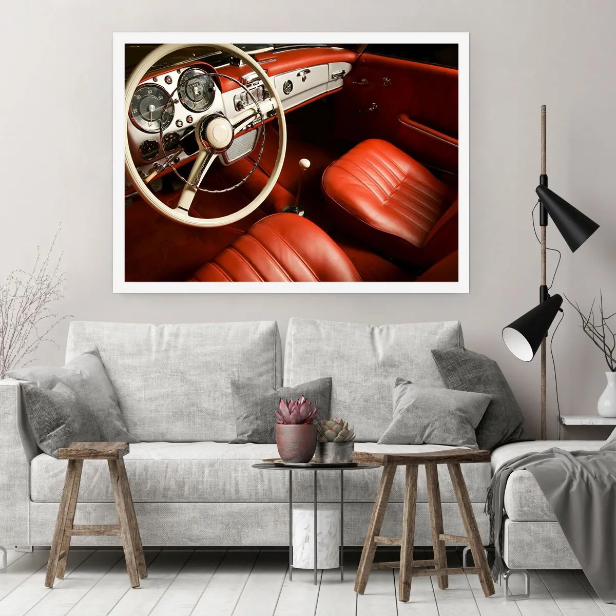 Poszter - Luxus vintage stílusban - 70x50 cm