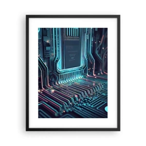 Poszter fehér keretben - Úgy gondolom... - 40x50 cm