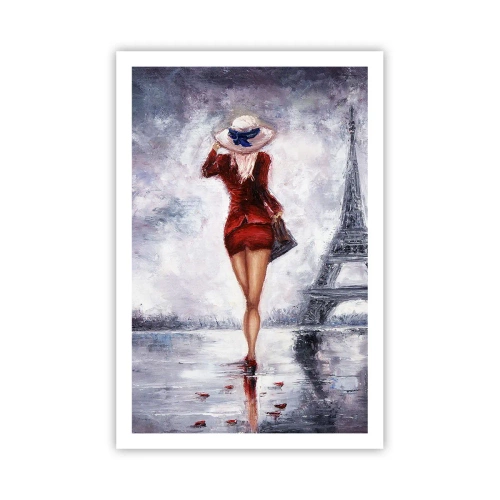 Poszter - Párizsi szimbólumok - 61x91 cm