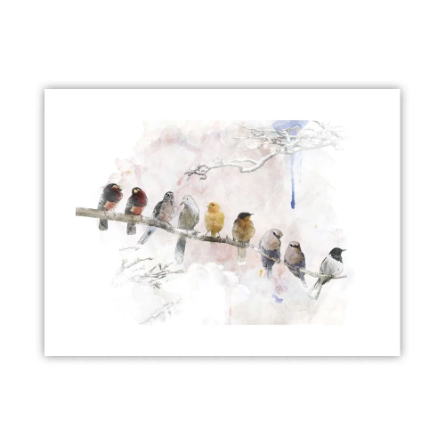 Poszter - Szárnyas találkozó - 40x30 cm