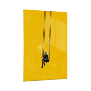 Üveg kép - Egy nap, mint a többi - 70x100 cm