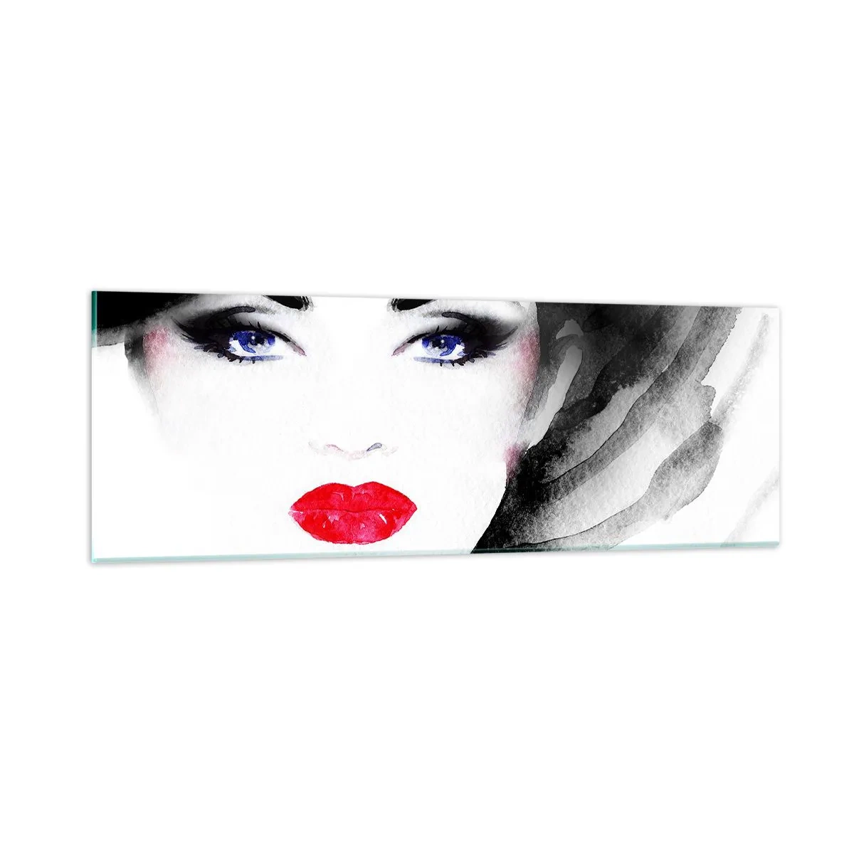 Üveg kép - Elutasít és hív - 90x30 cm