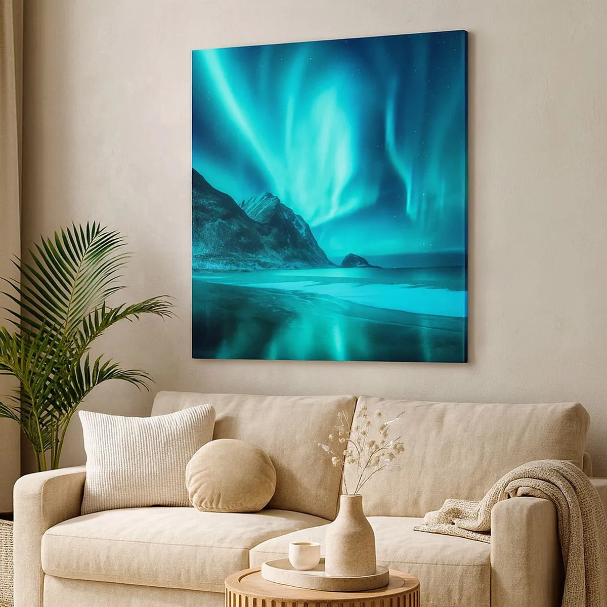Vászonkép - Észak csodái - 30x30 cm