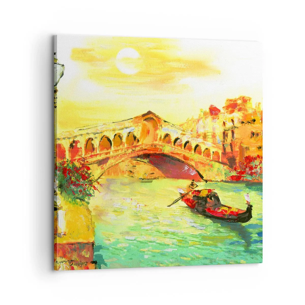 Vászonkép - A szerelmesek zarándok útja - 60x60 cm