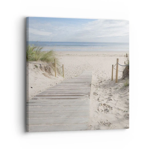 Vászonkép - A horizontig - 30x30 cm