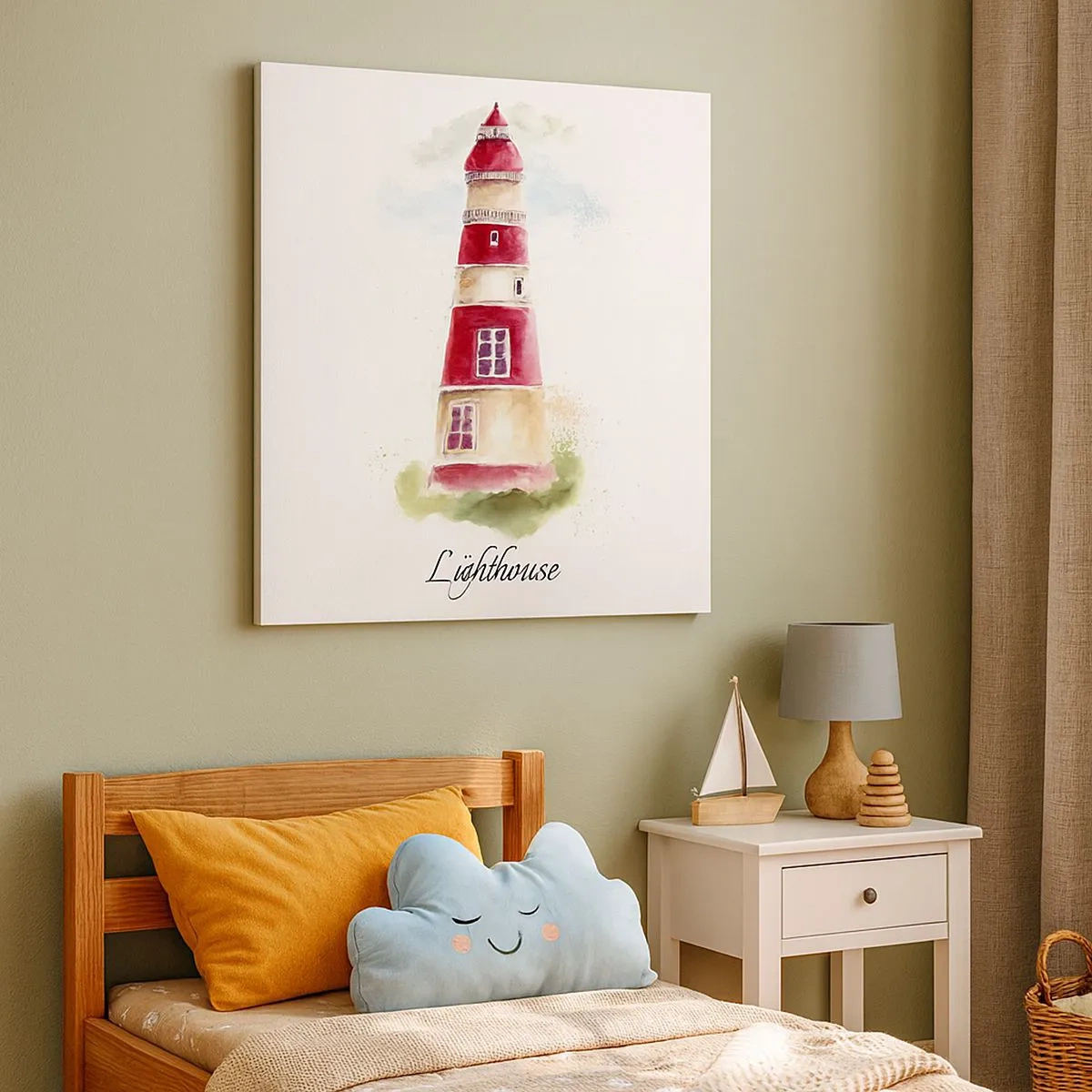 Vászonkép - Körbe mindíg időjárás - 30x30 cm