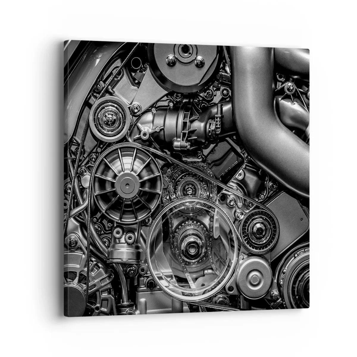 Vászonkép - A mechanika költészete - 40x40 cm