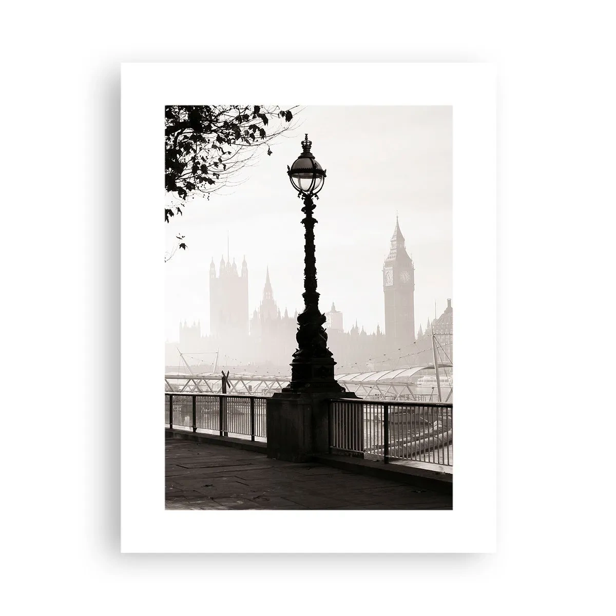 Poszter - Londoni reggel - 30x40 cm
