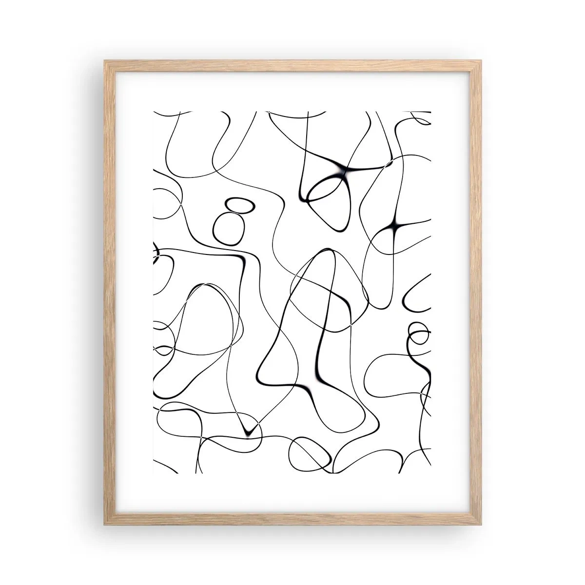 Poszter világos tölgy keretben - Életutak, sorsok - 40x50 cm