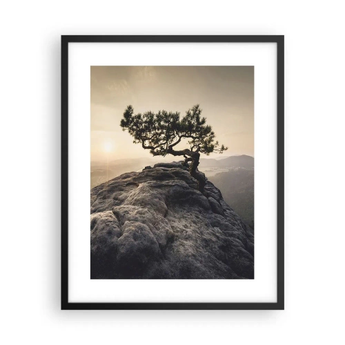 Poszter fehér keretben - Az élet mindig győz - 40x50 cm