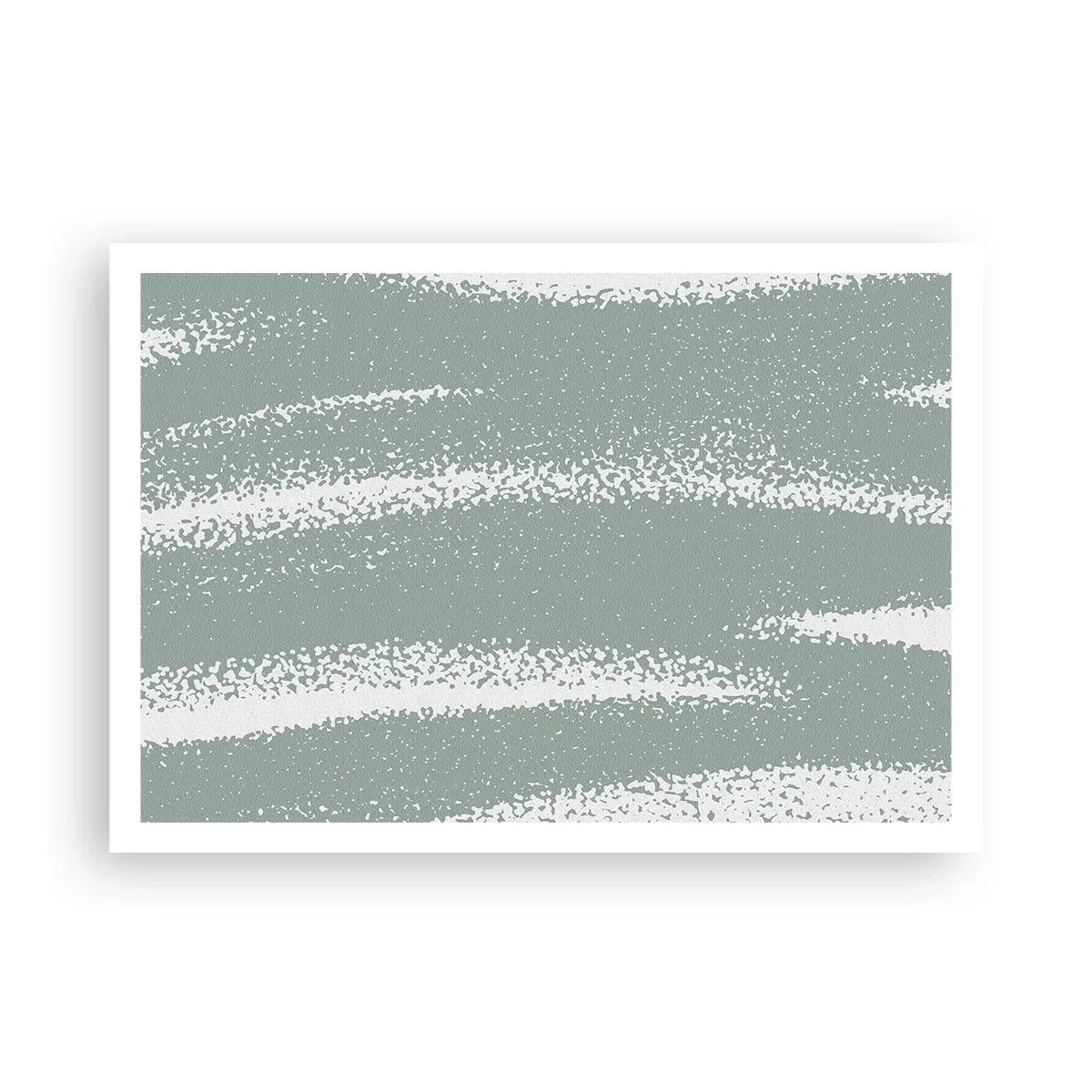 Poszter - Absztrakció téli hangulatban - 100x70 cm