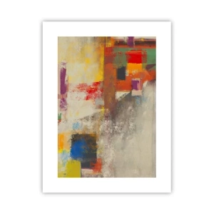 Poszter - Színgeometria - 30x40 cm
