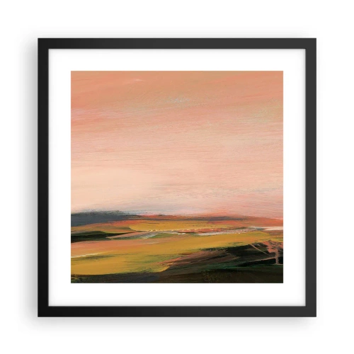 Poszter fehér keretben - Rózsaszínben - 40x40 cm