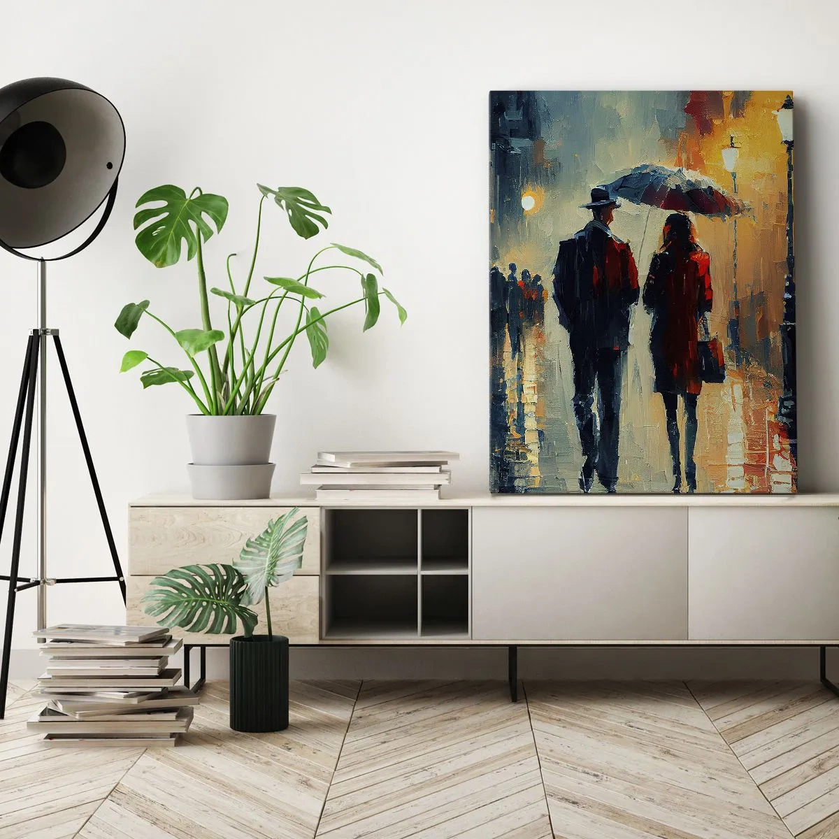 Vászonkép - Városi love strory - 50x70 cm