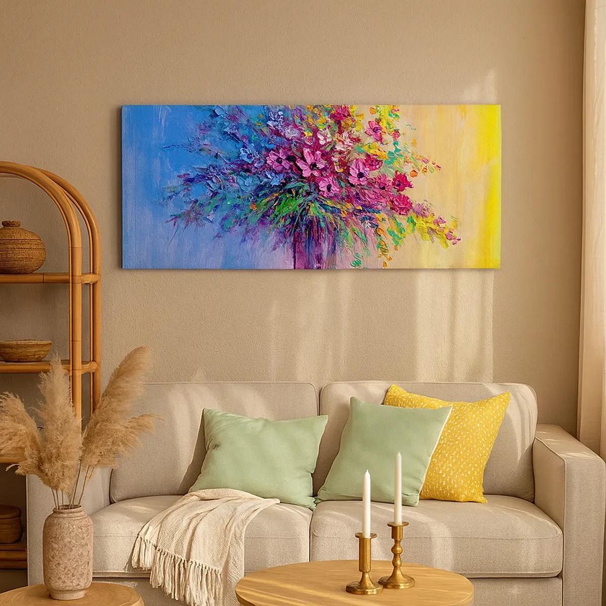 Vászonkép - A rét nyári ajándéka - 30x30 cm