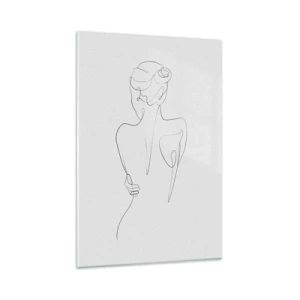 Üveg kép - Testzene - 80x120 cm