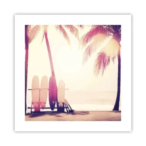 Poszter - Ez  remek nap lesz  - 40x40 cm