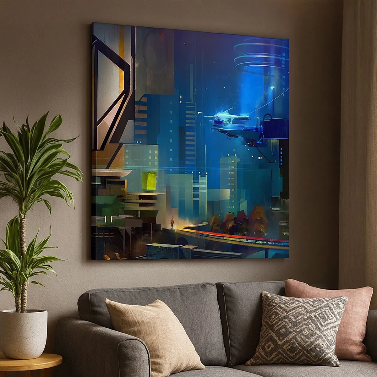 Vászonkép - A közel jövőben - 30x30 cm