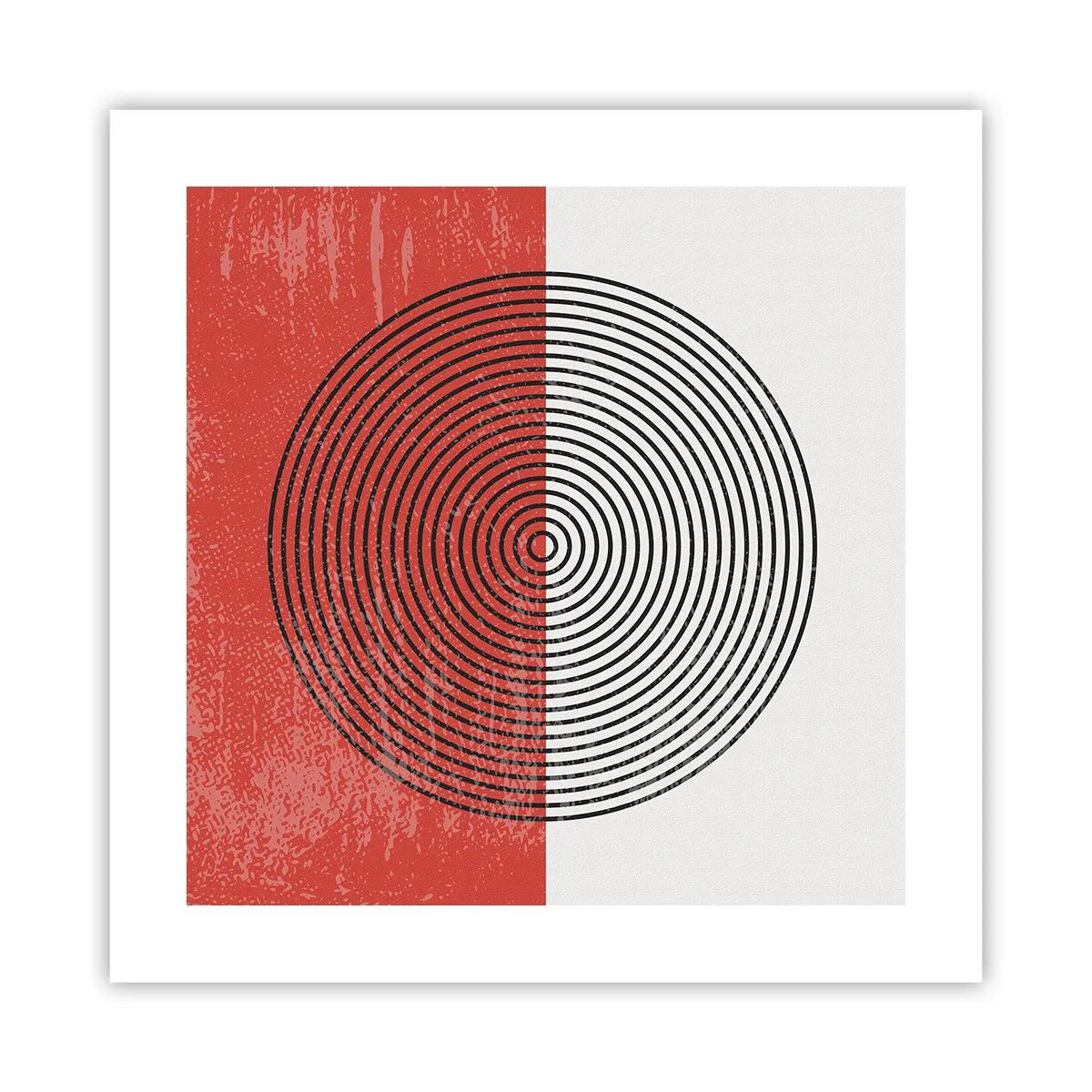 Poszter - Pont a célba - 40x40 cm