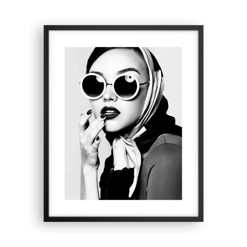 Poszter fehér keretben - Üdvözlet a 60-as évekből - 40x50 cm