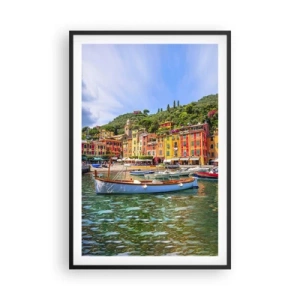 Poszter fehér keretben - Olasz délelőtt - 61x91 cm