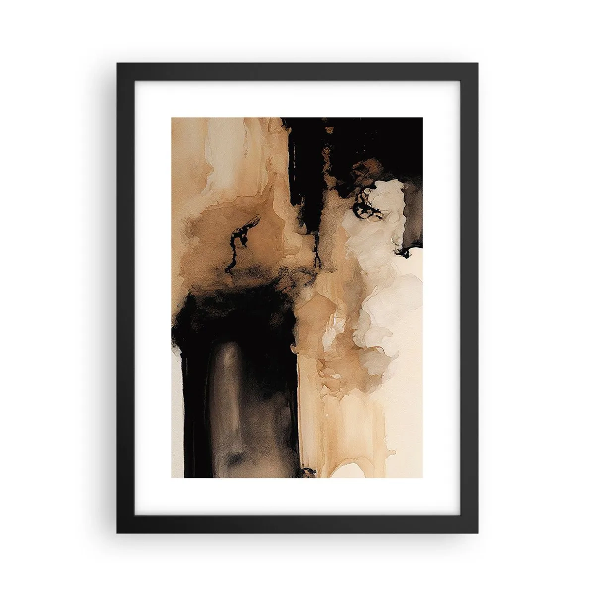 Poszter fehér keretben - Egy érdekes absztrakció - 30x40 cm