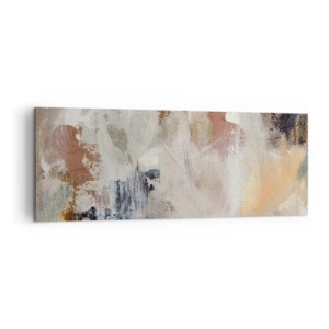 Vászonkép - Ködös absztrakció - 140x50 cm