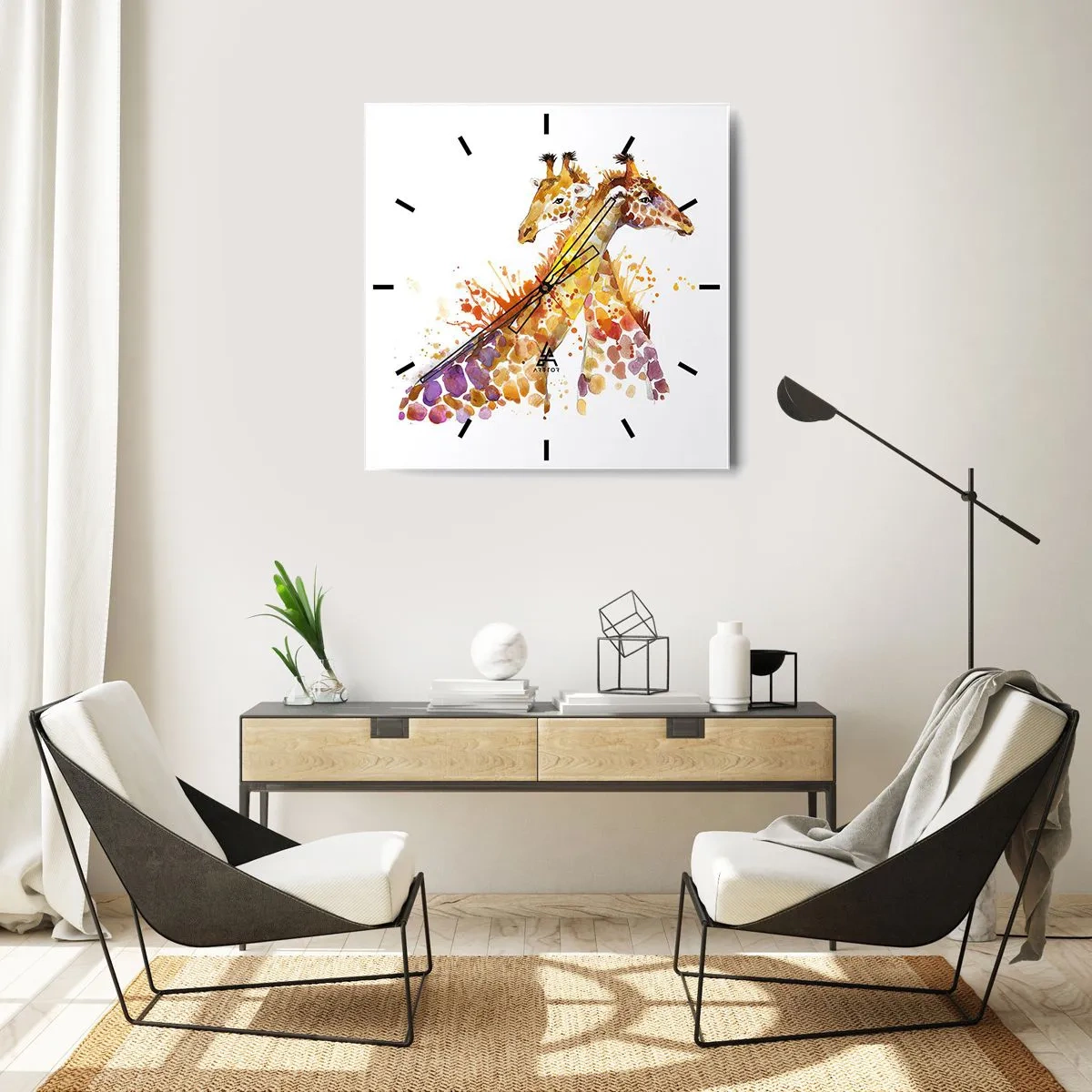 Falióra, Óra - Ez barátság vagy szerelem? - 40x40 cm