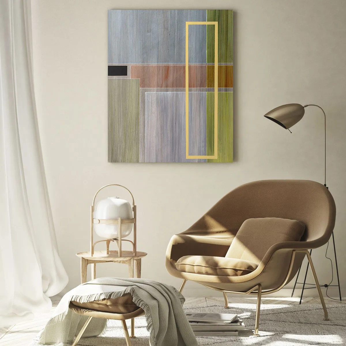 Üveg kép - Egyszerűen és nyugodtan - 50x70 cm